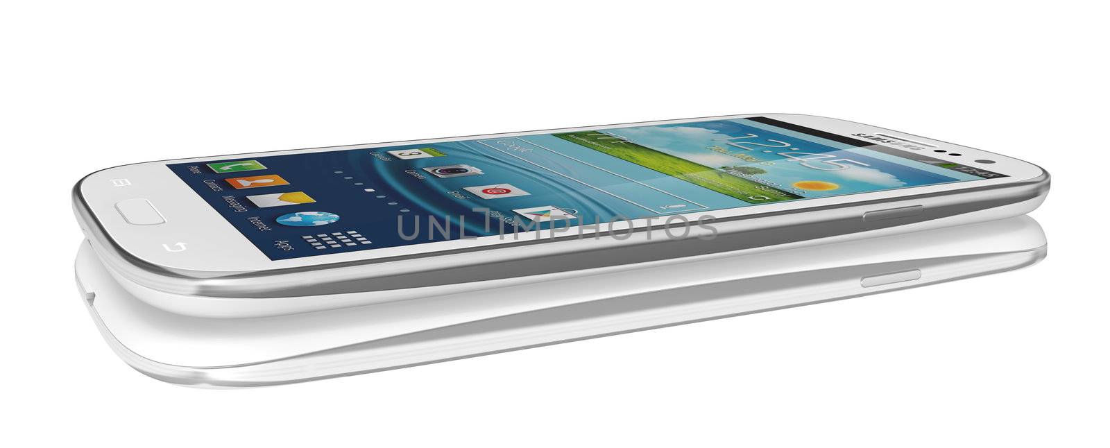 Samsung Galaxy S III Launches In 28 Countries in 2012. Latest phone runs off the latest Android OS, Ice Cream Sandwich (4.0.4), and is powered by a 1.4 GHz quad-core processor, a 2100 mAh battery and  has a 4.8-inch AMOLED display with a HD resolution of 720 x 1,280.
