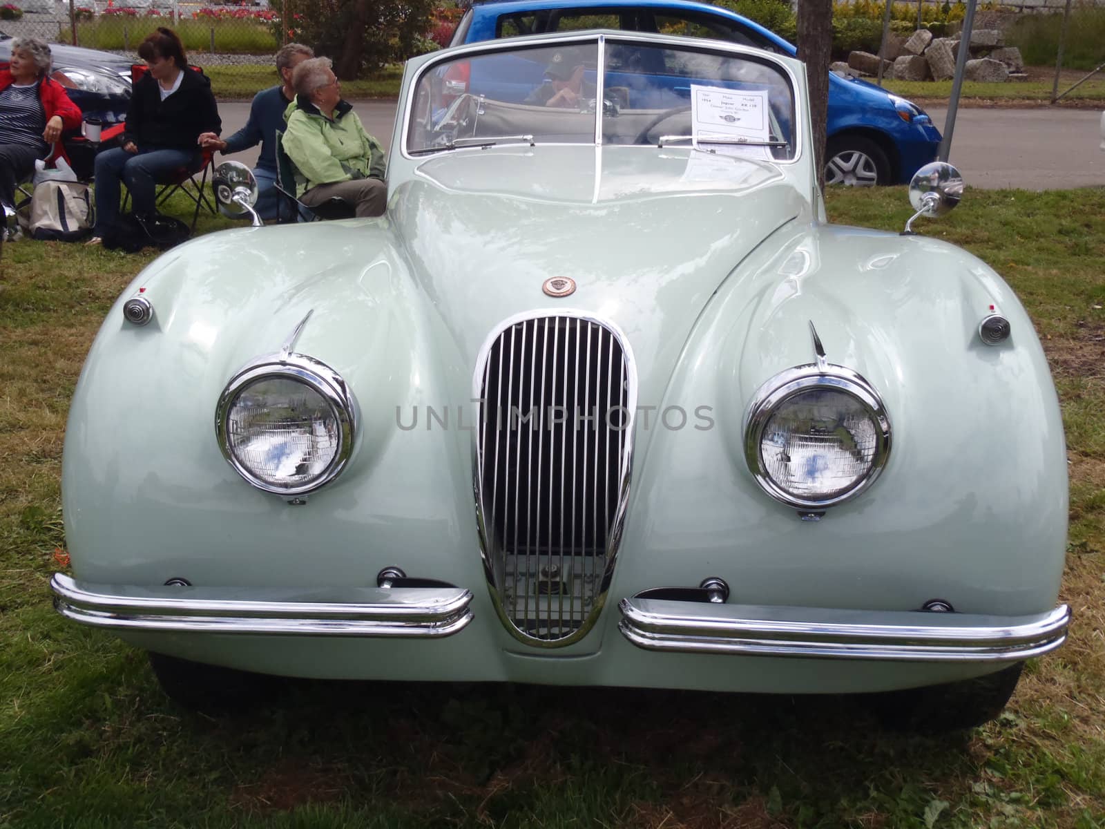 Front of old Jaguar