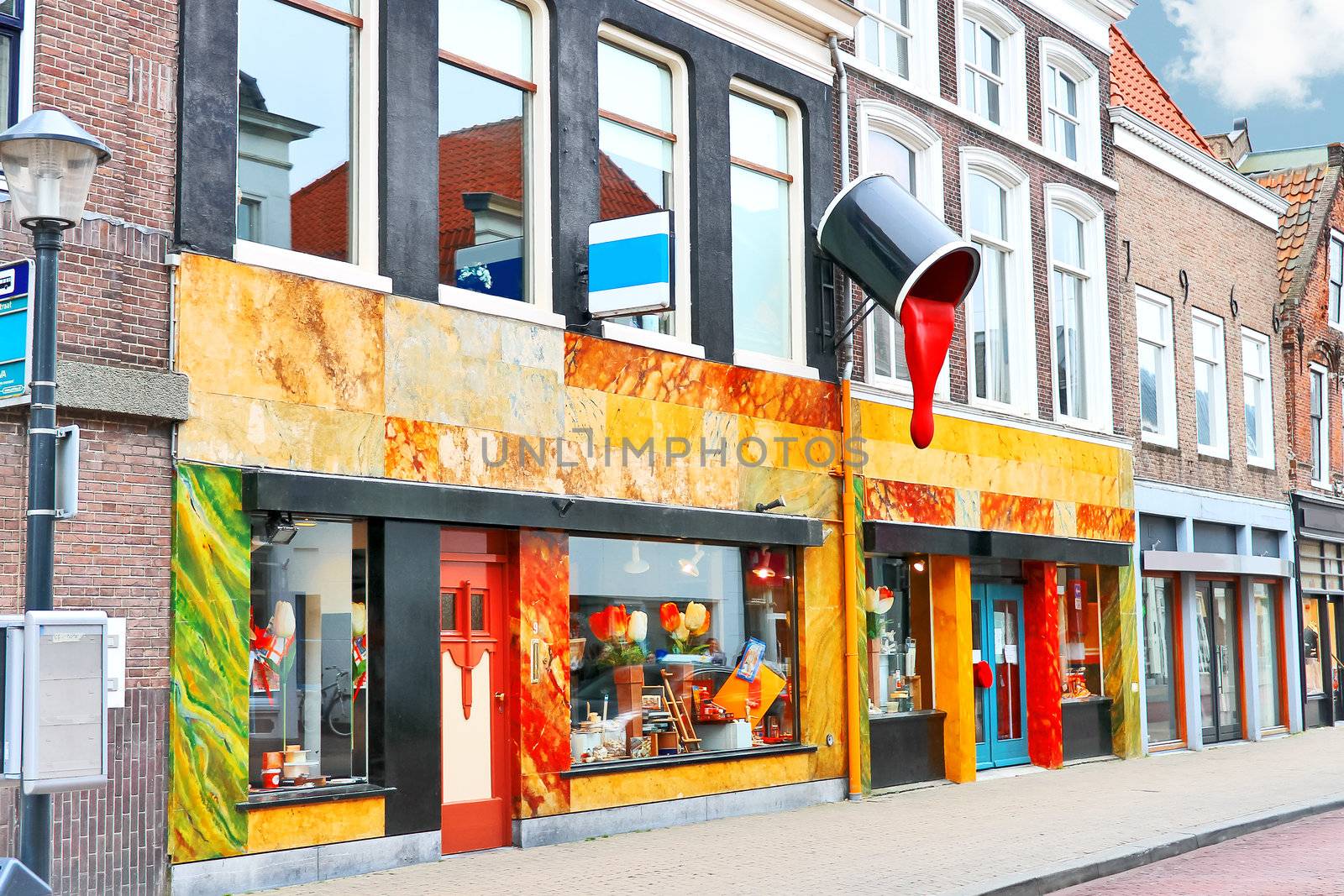 Store of paint and varnish products in Gorinchem, Netherlands by NickNick