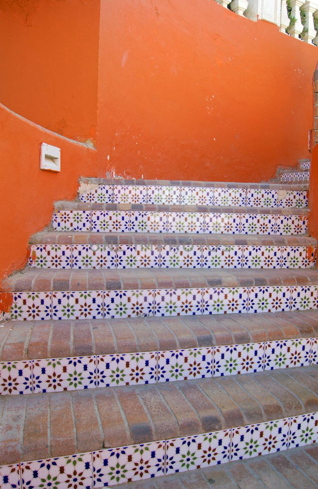 Ceramic tiles stairs by Elet
