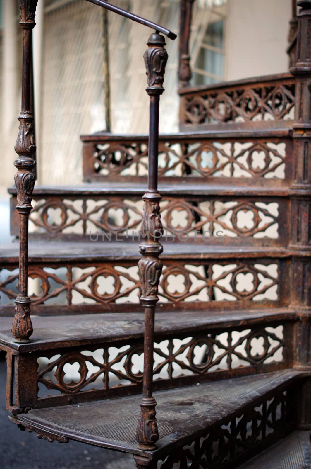 Old staircase in Tbilisi houses of 18-19 centuries, Republic of  by Elet