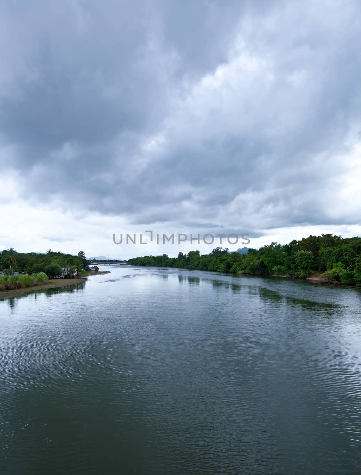 River and forest in Thailand