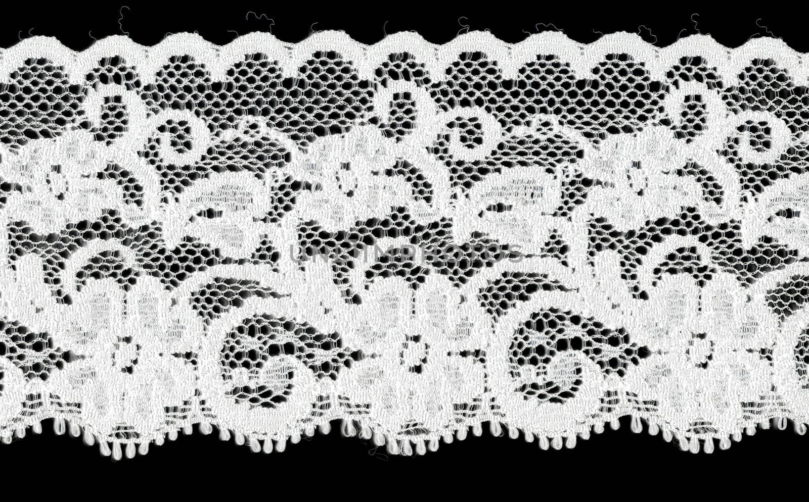 floral lace band texture