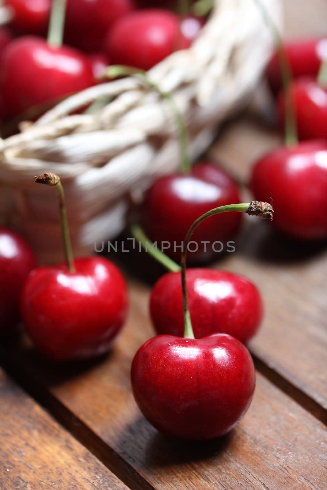 cherries in a bag