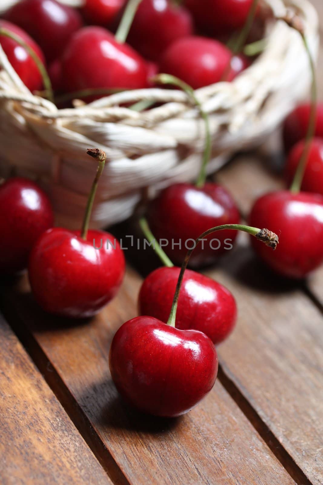 cherries in a bag