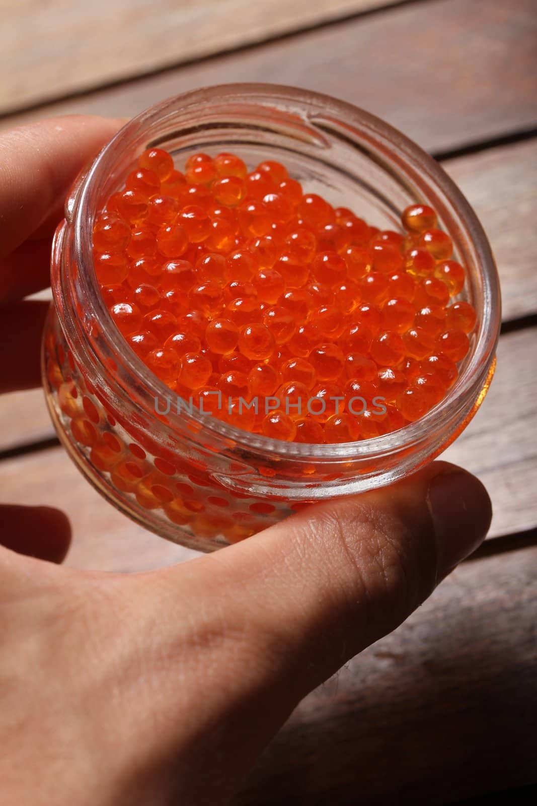 orange caviar