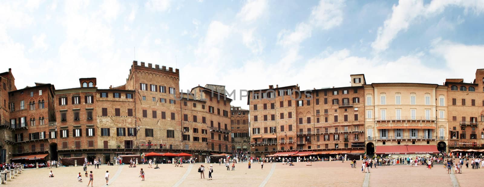 The main square in Siena