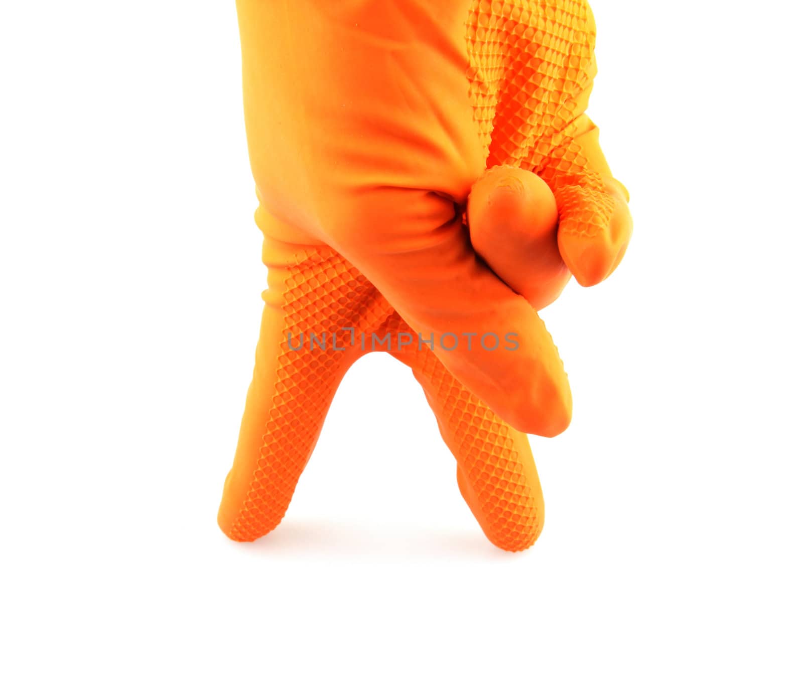 Orange glove by nenov