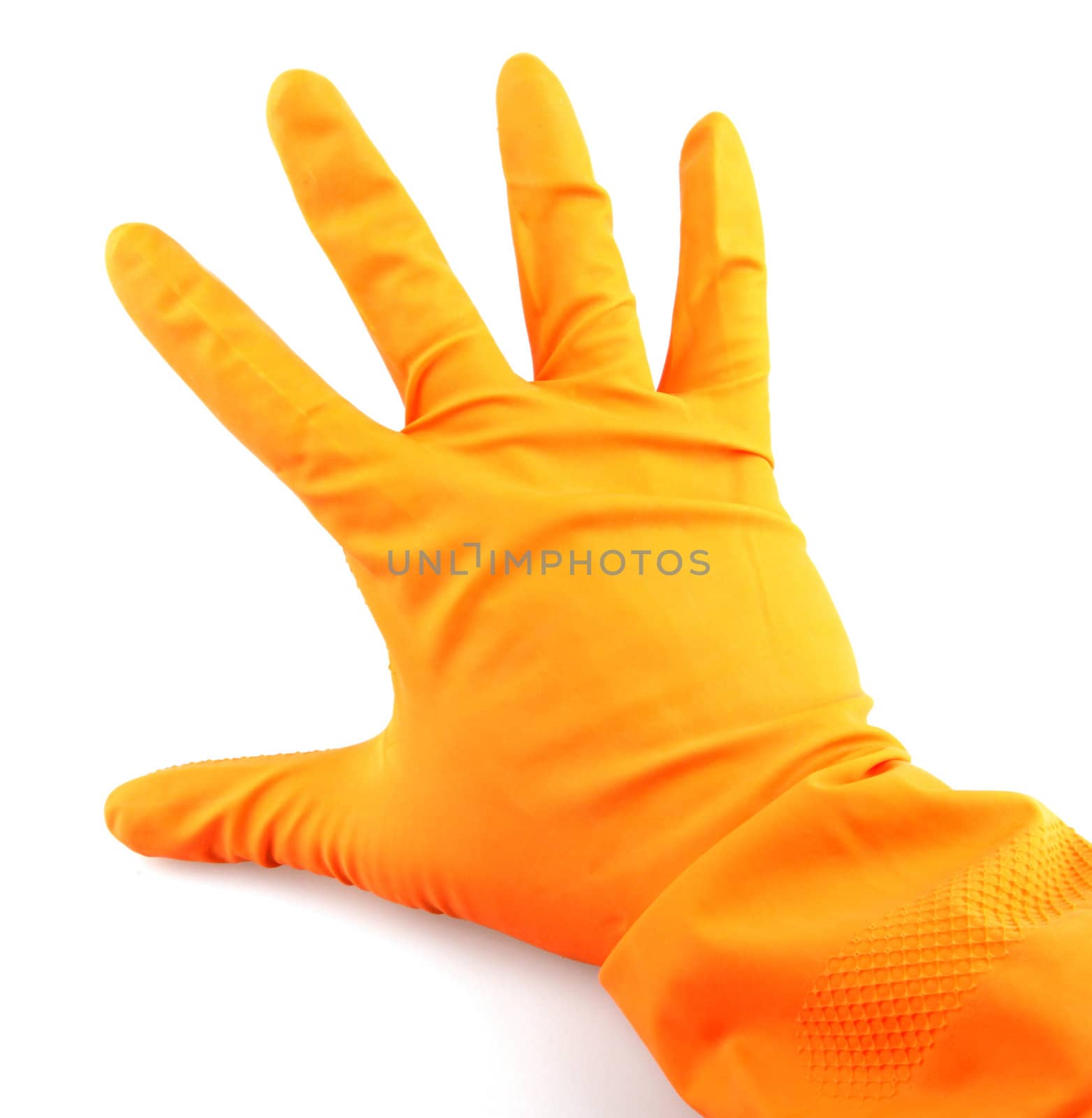 Orange glove by nenov