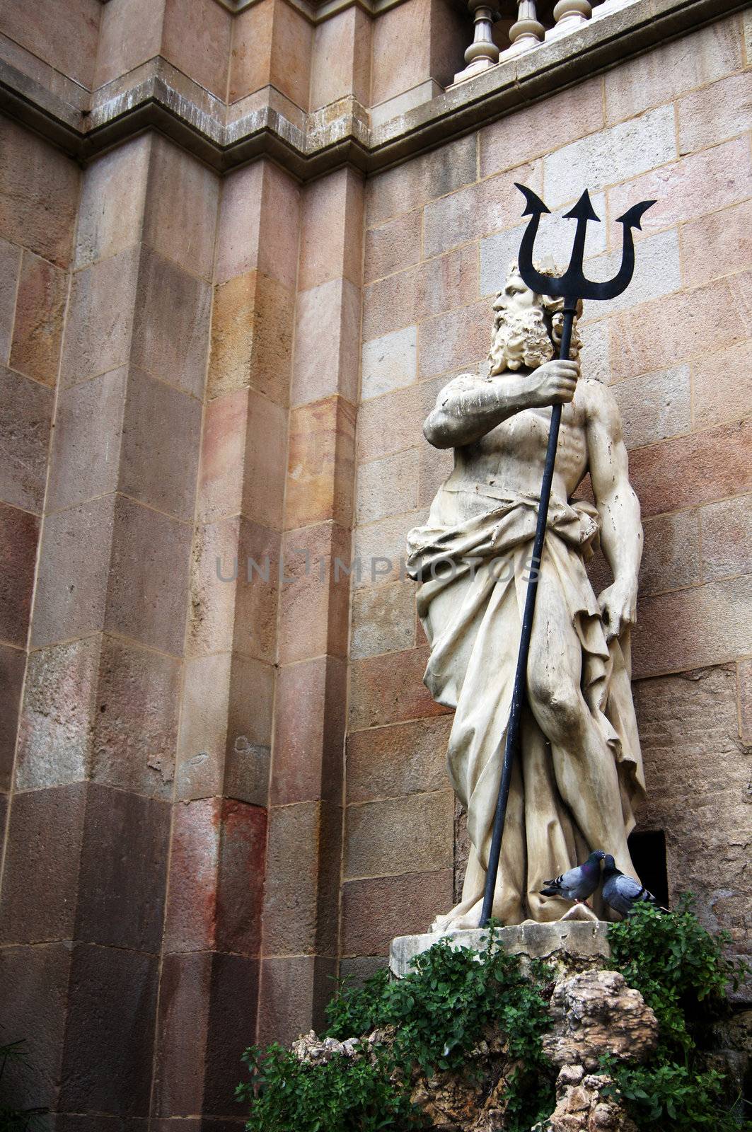 Fountain in a Parc de la Ciutadella, Barcelona