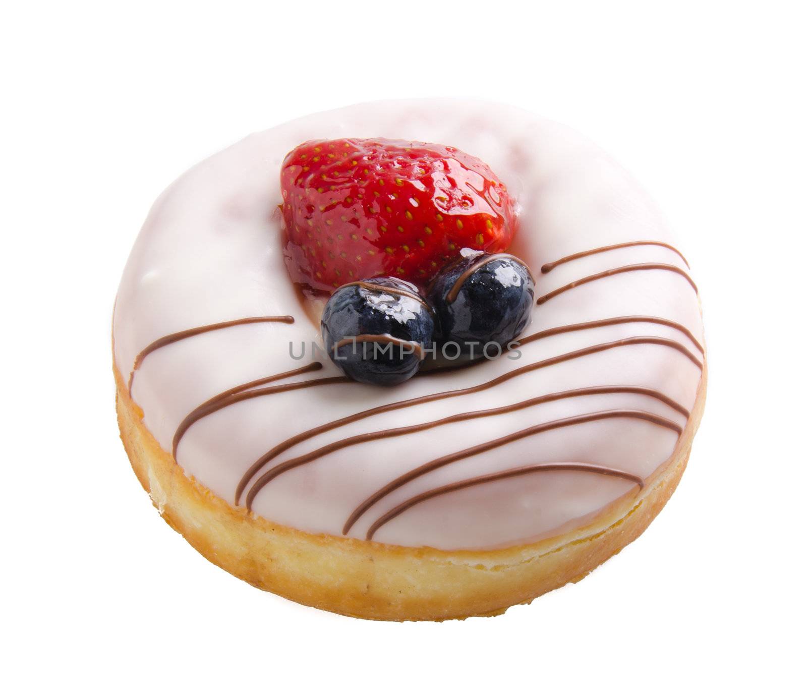 donut isolated on white background