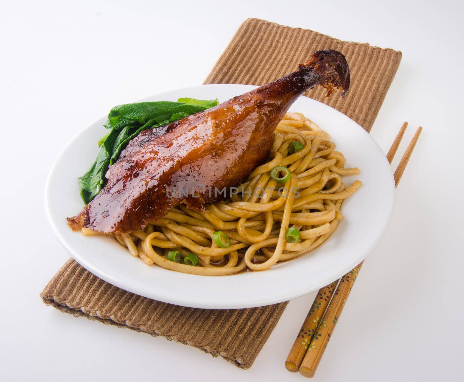 Duck noodle food. asia food by heinteh