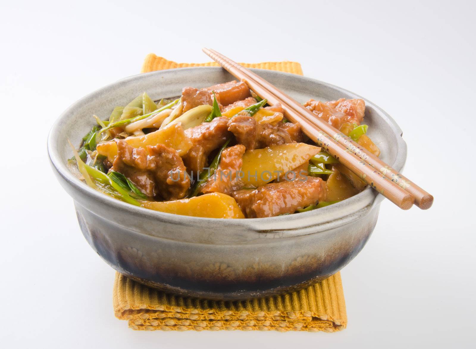 pork. chinese cuisine asia by heinteh