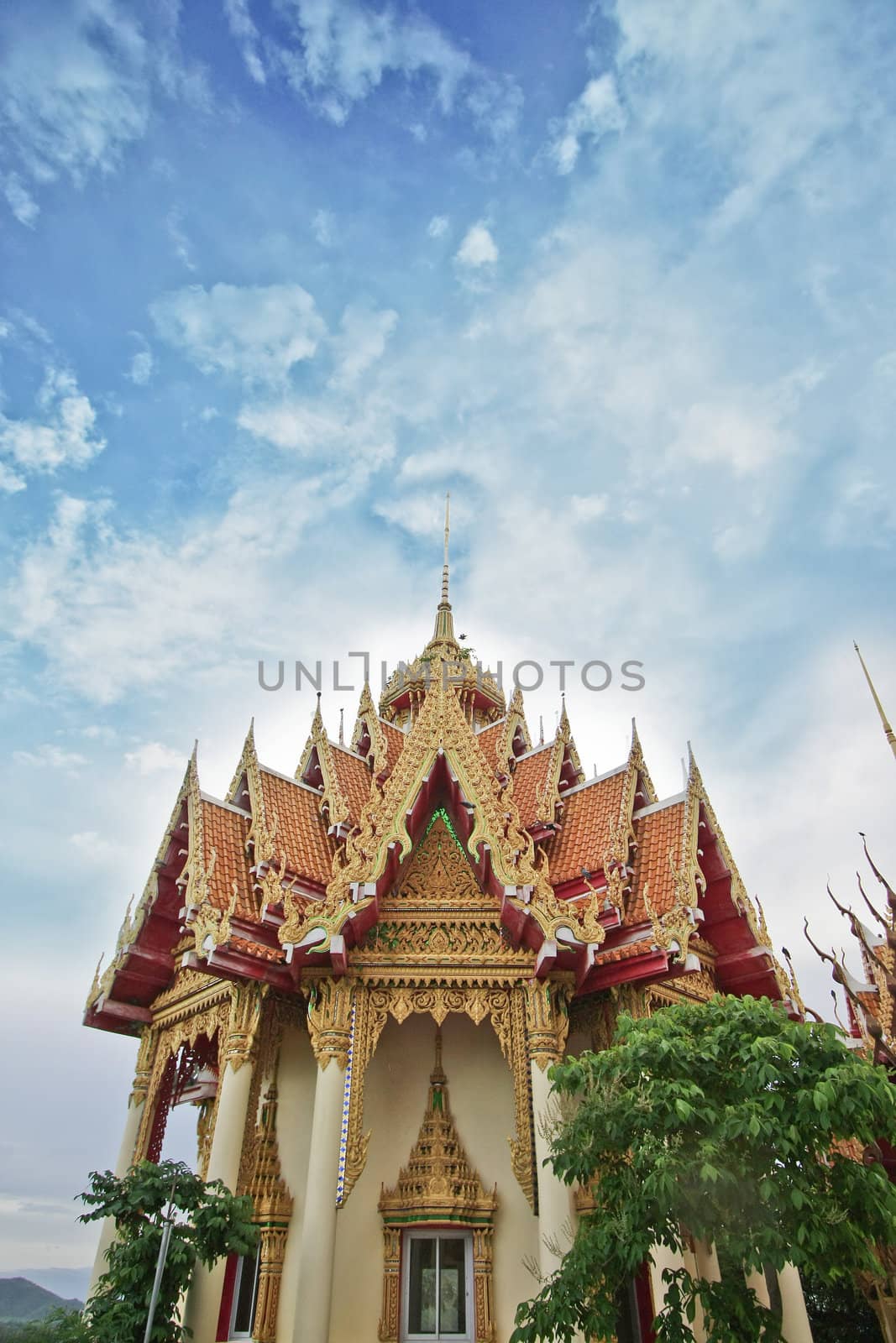 wat tum sua in kanchanaburi, thailand