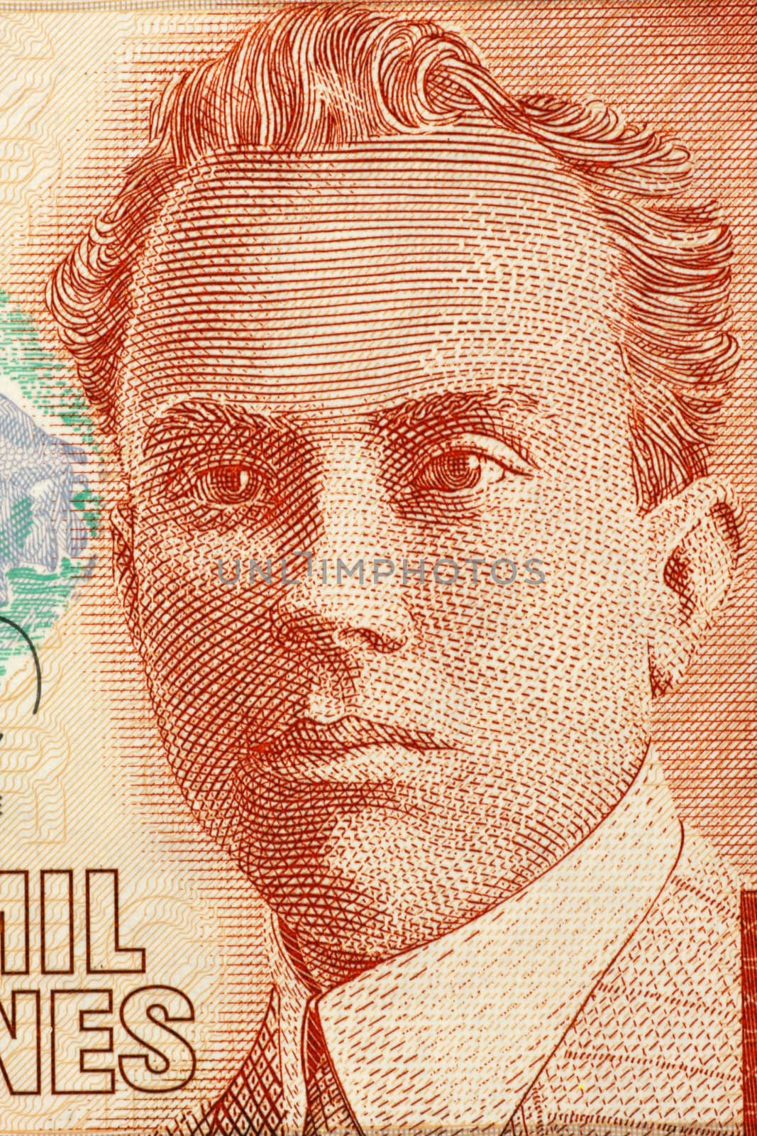 Clodomiro Picado Twight (1887-1944) on 2000 Colones 2005 Banknote from Costa Rica. Costa Rican scientist.