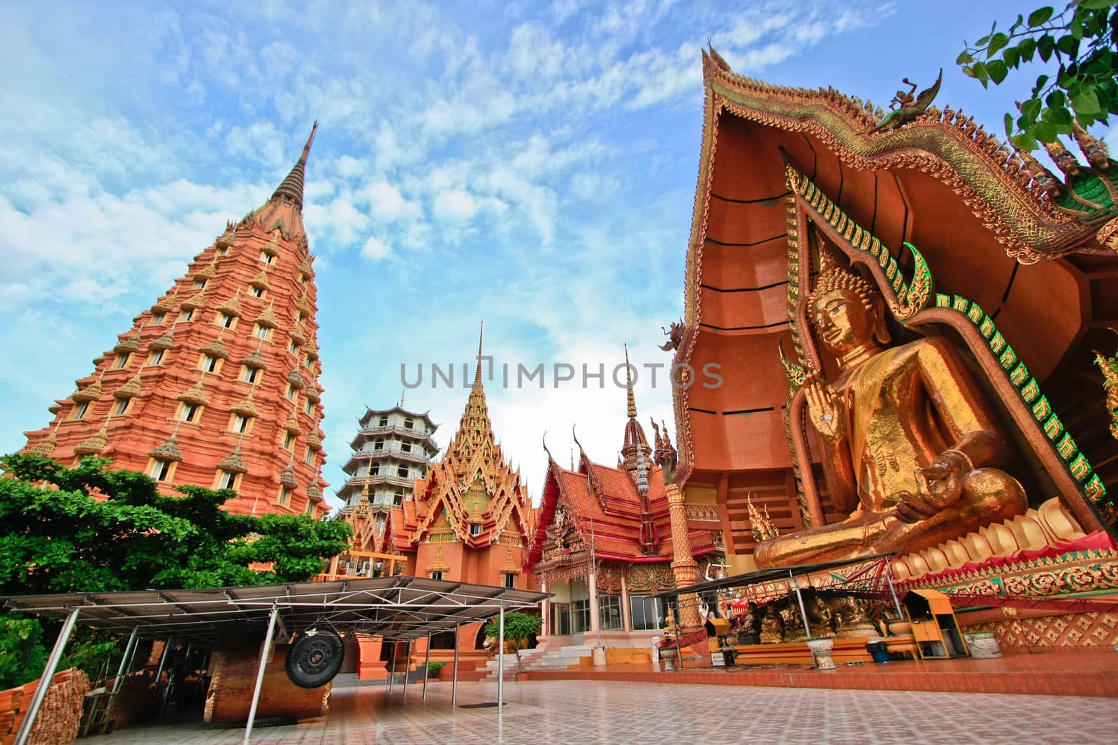 wat tum sua in kanchanaburi, thailand