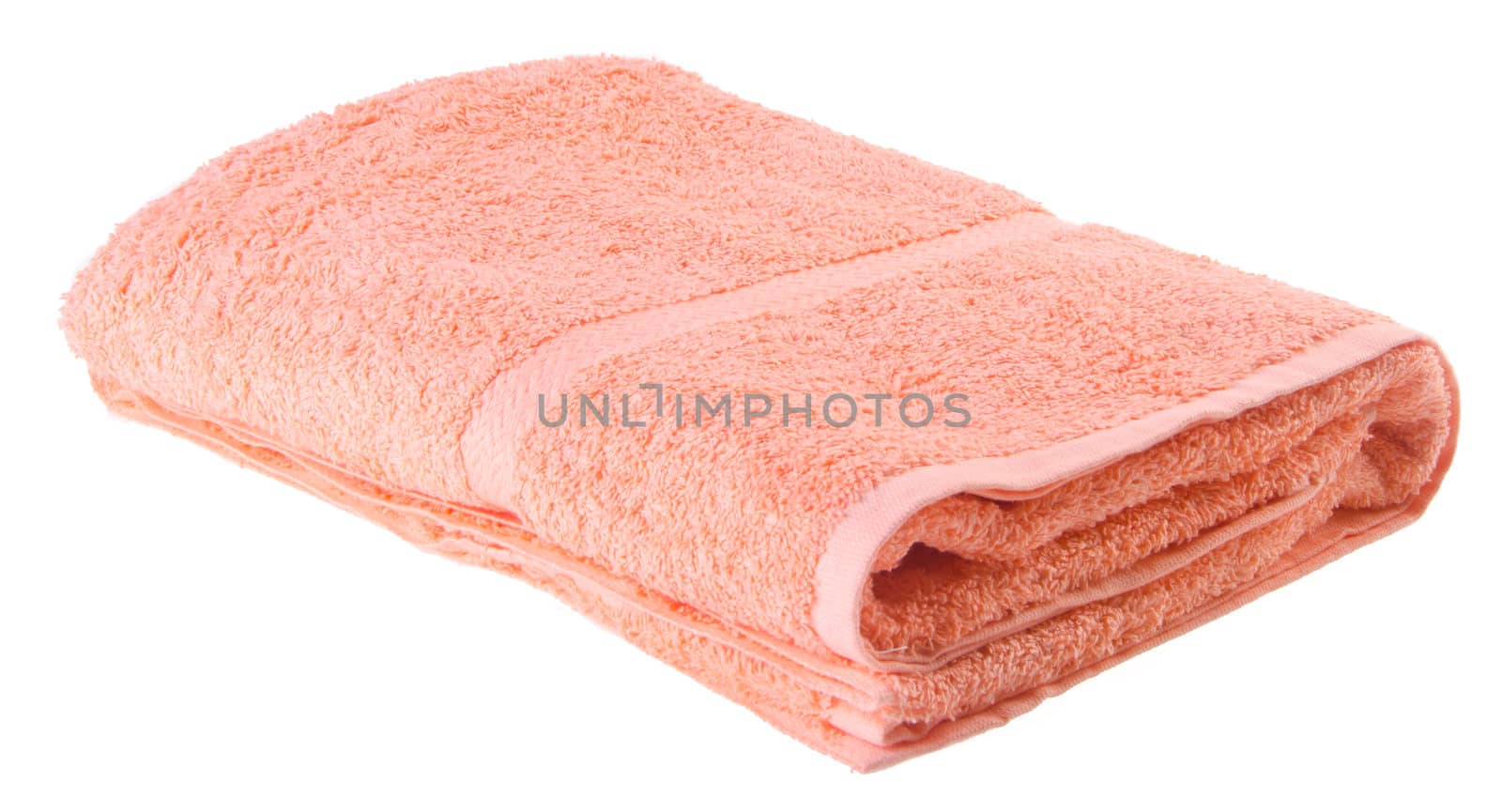 towel on a white background