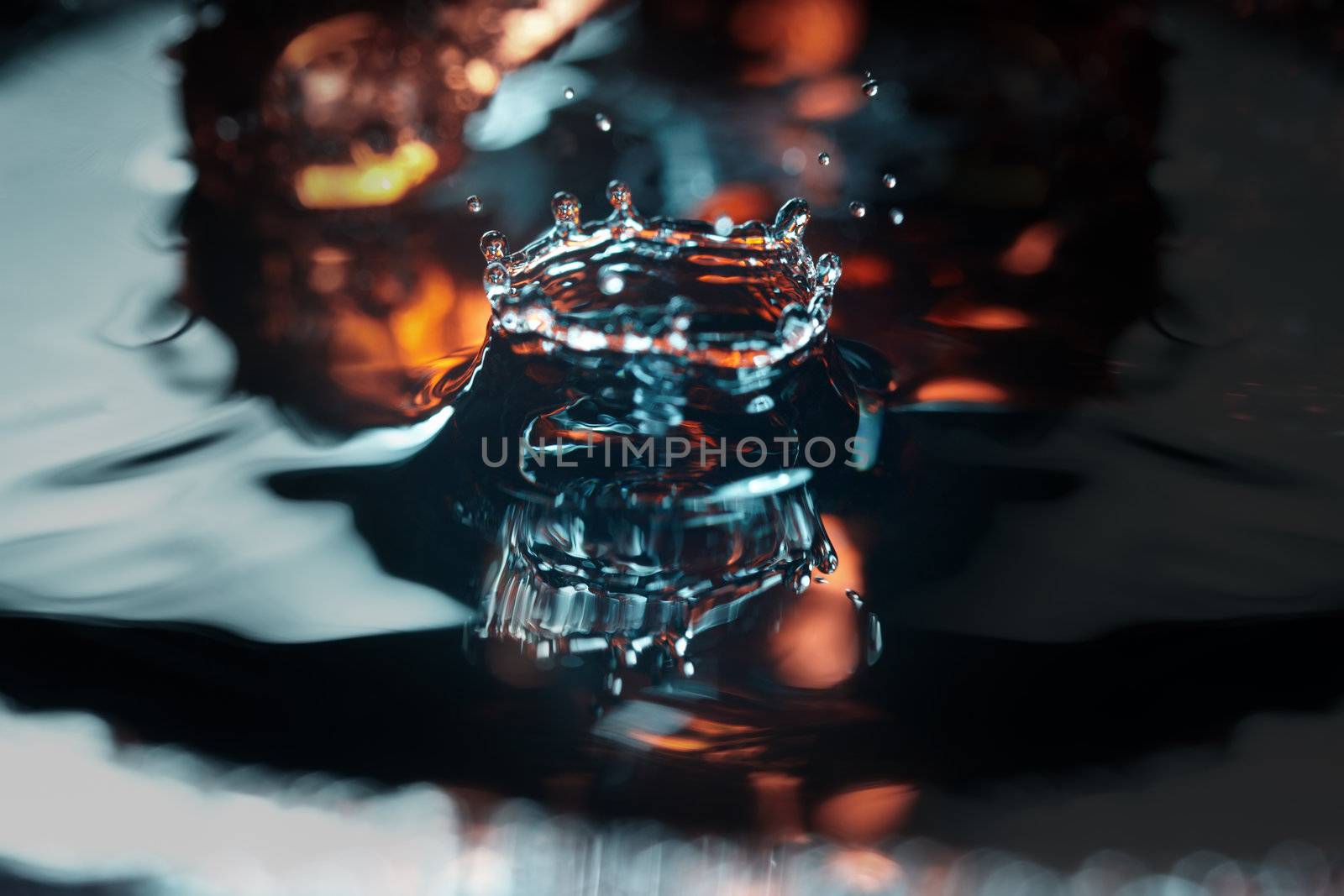 Liquid drop by Novic