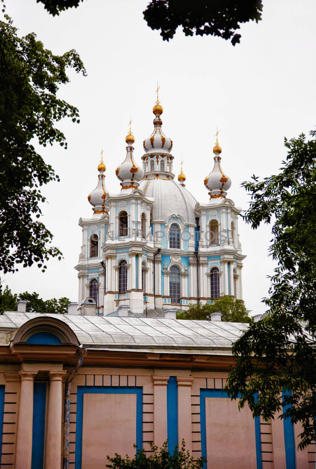 Monastery. Russia, St. Petersburg, Smolny by pzaxe