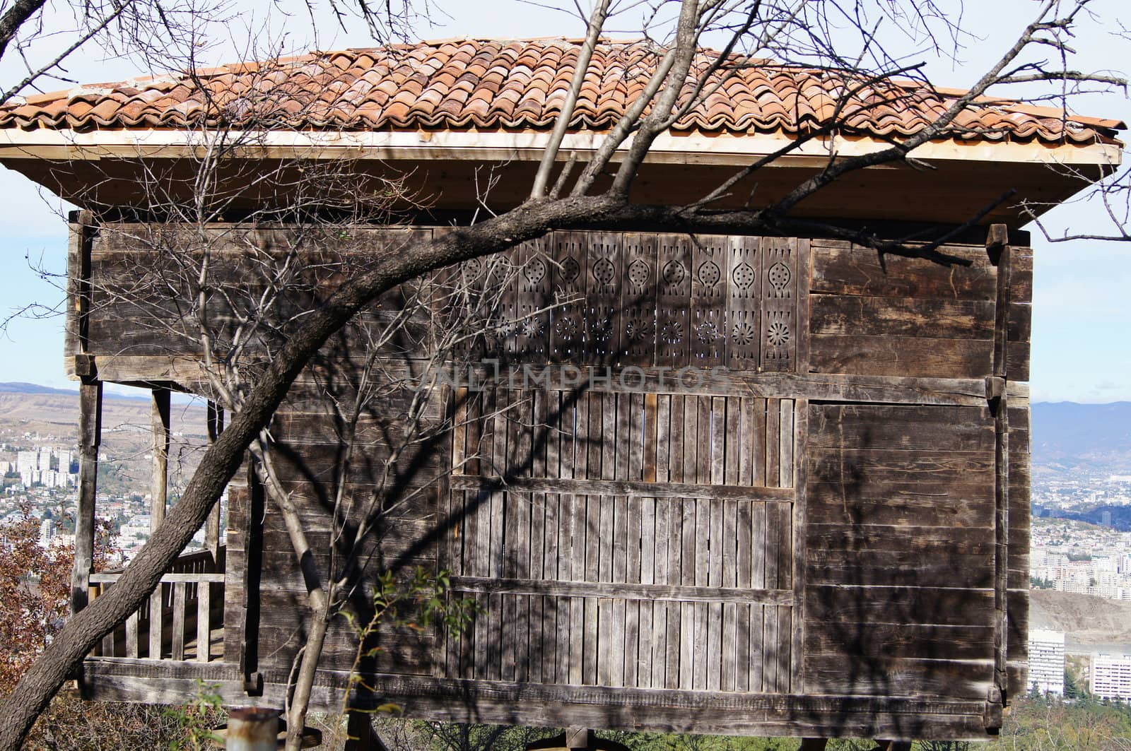 Open-air enthographical museum in the capital of Republic of Georgia - Tbilisi