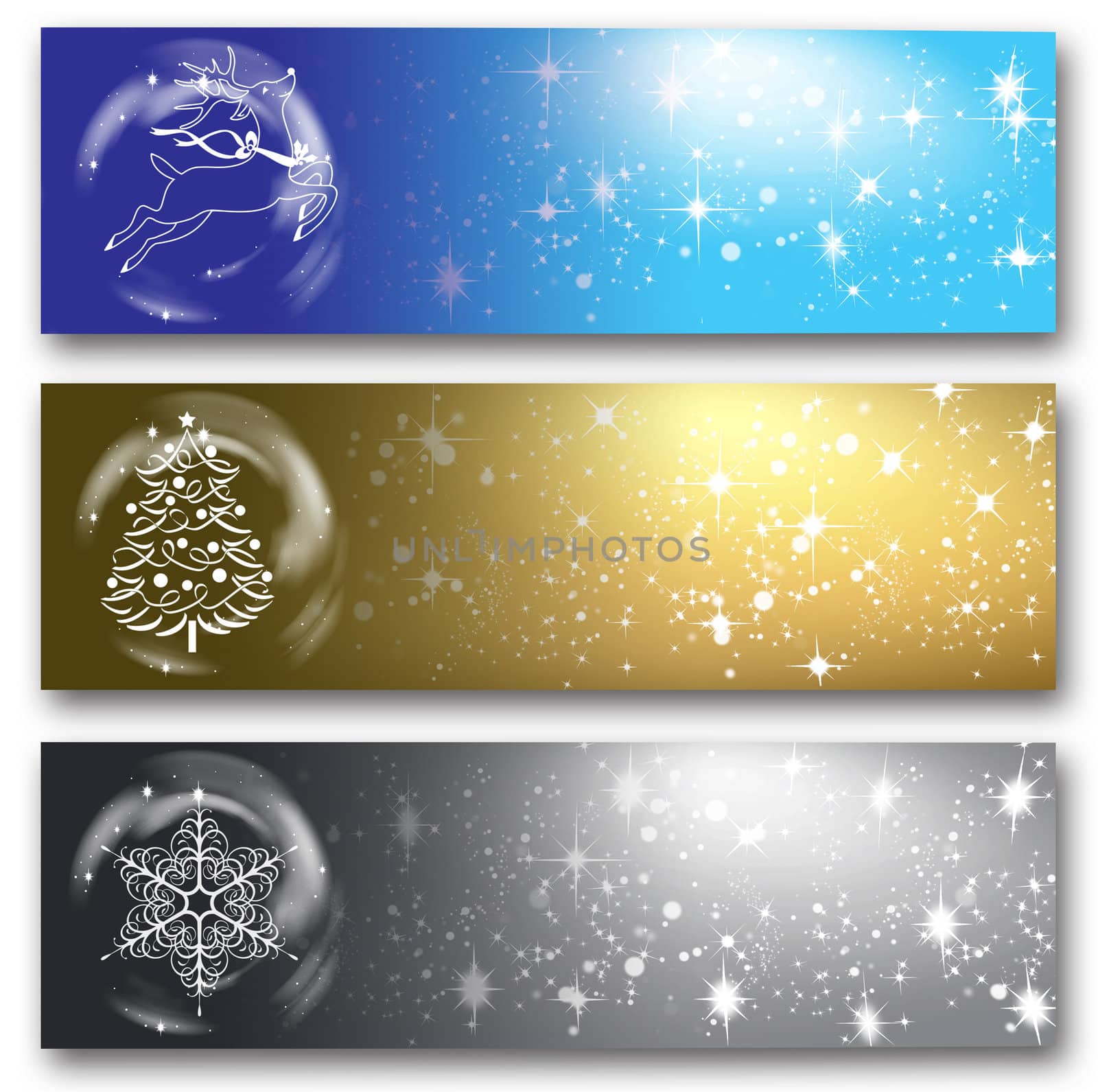 New year card, decorative eps format