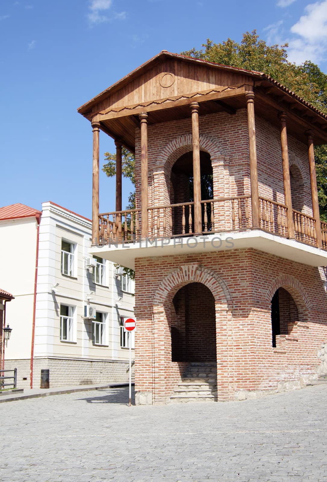 historical medieval city of Signagi in Kakheti region, Republic of Georgia, close to Tbilisi