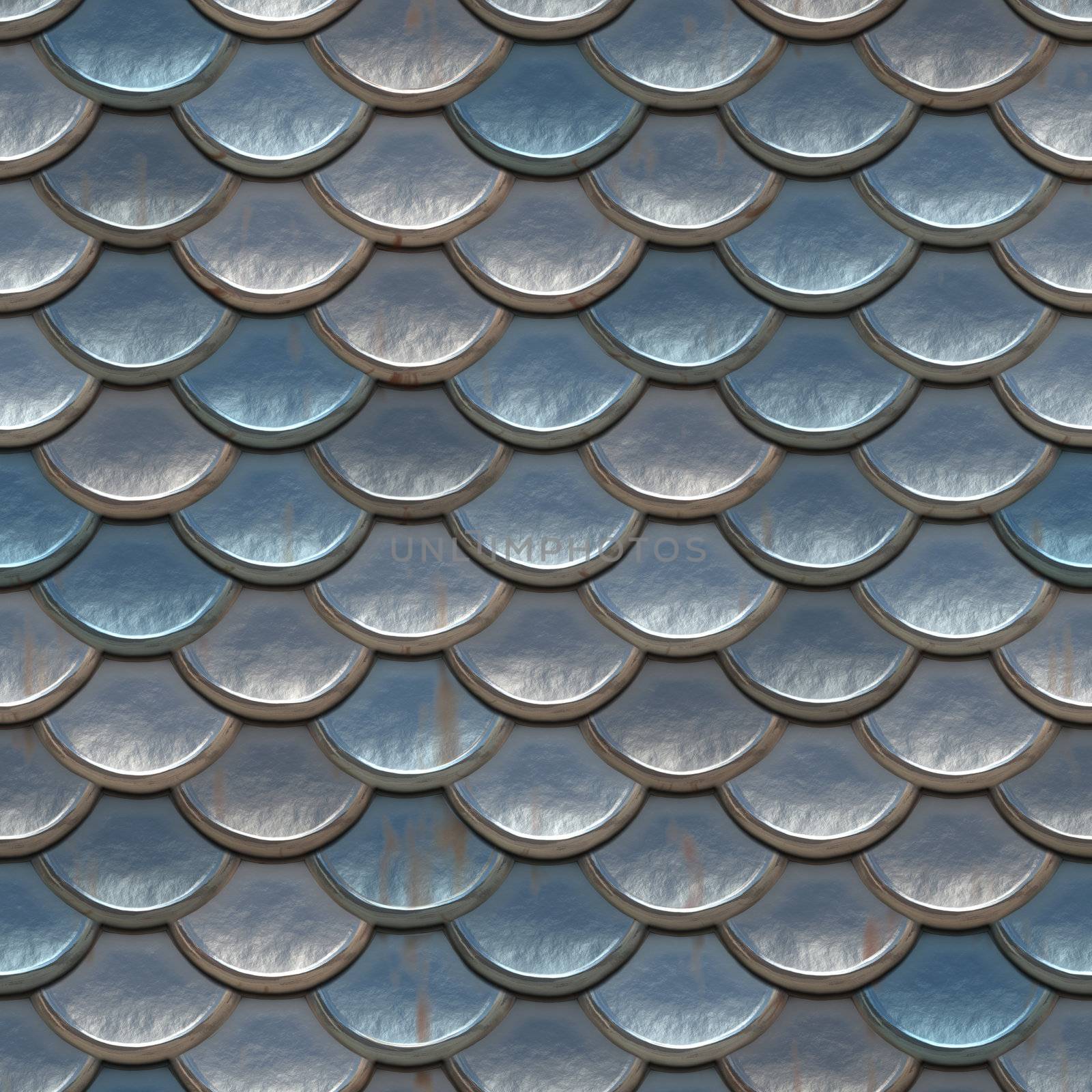 Seamless fish scale background