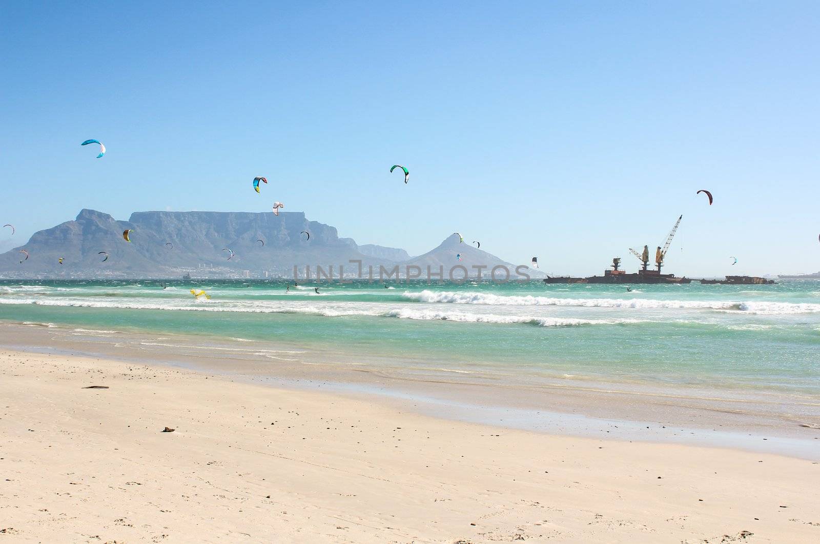 Milnerton Beach in Cape Town by dwaschnig_photo