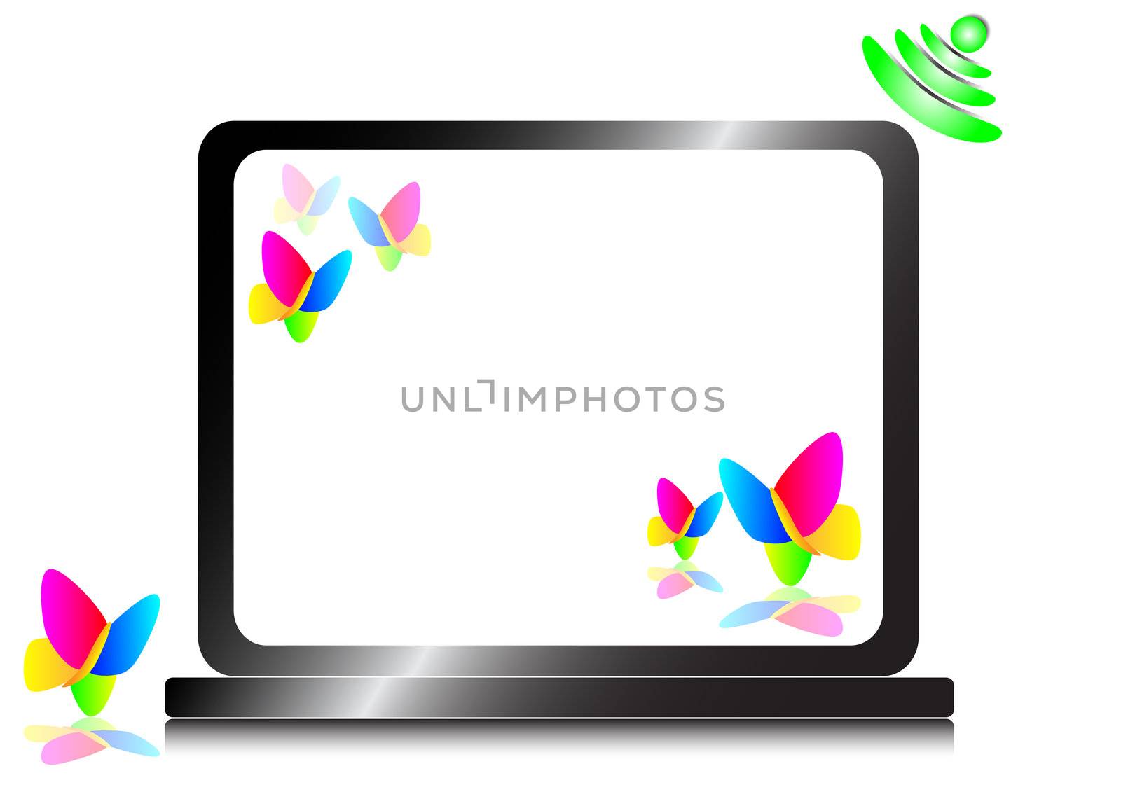 computer notebook by photoexplorer