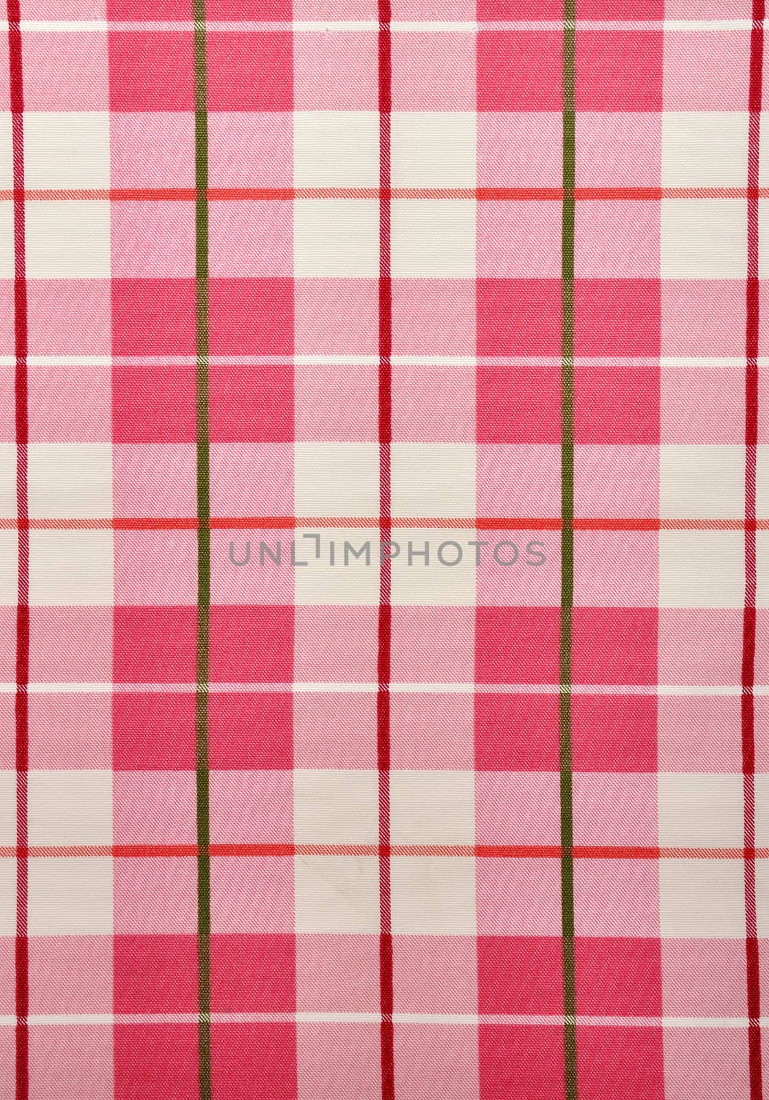 Red and white checked pattern