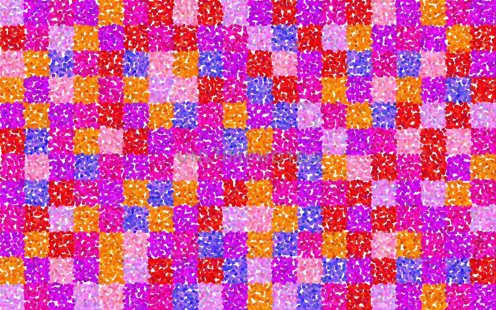 floral grid squares by stockarch