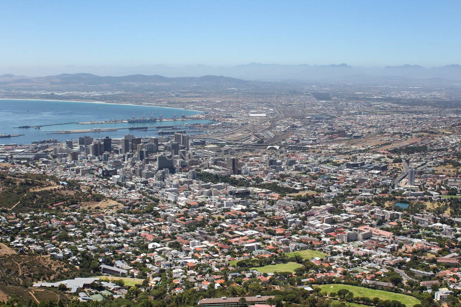 View of Cape Town by dwaschnig_photo