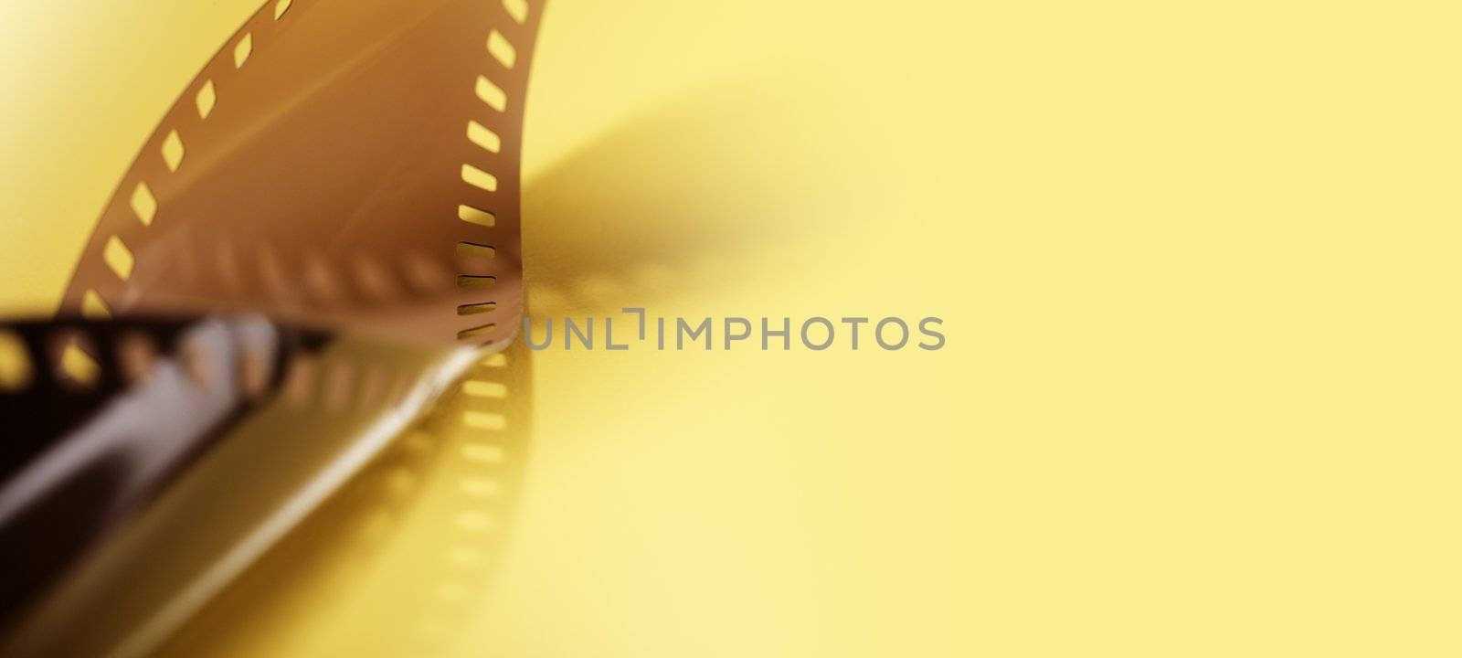 Film background image with copy space.