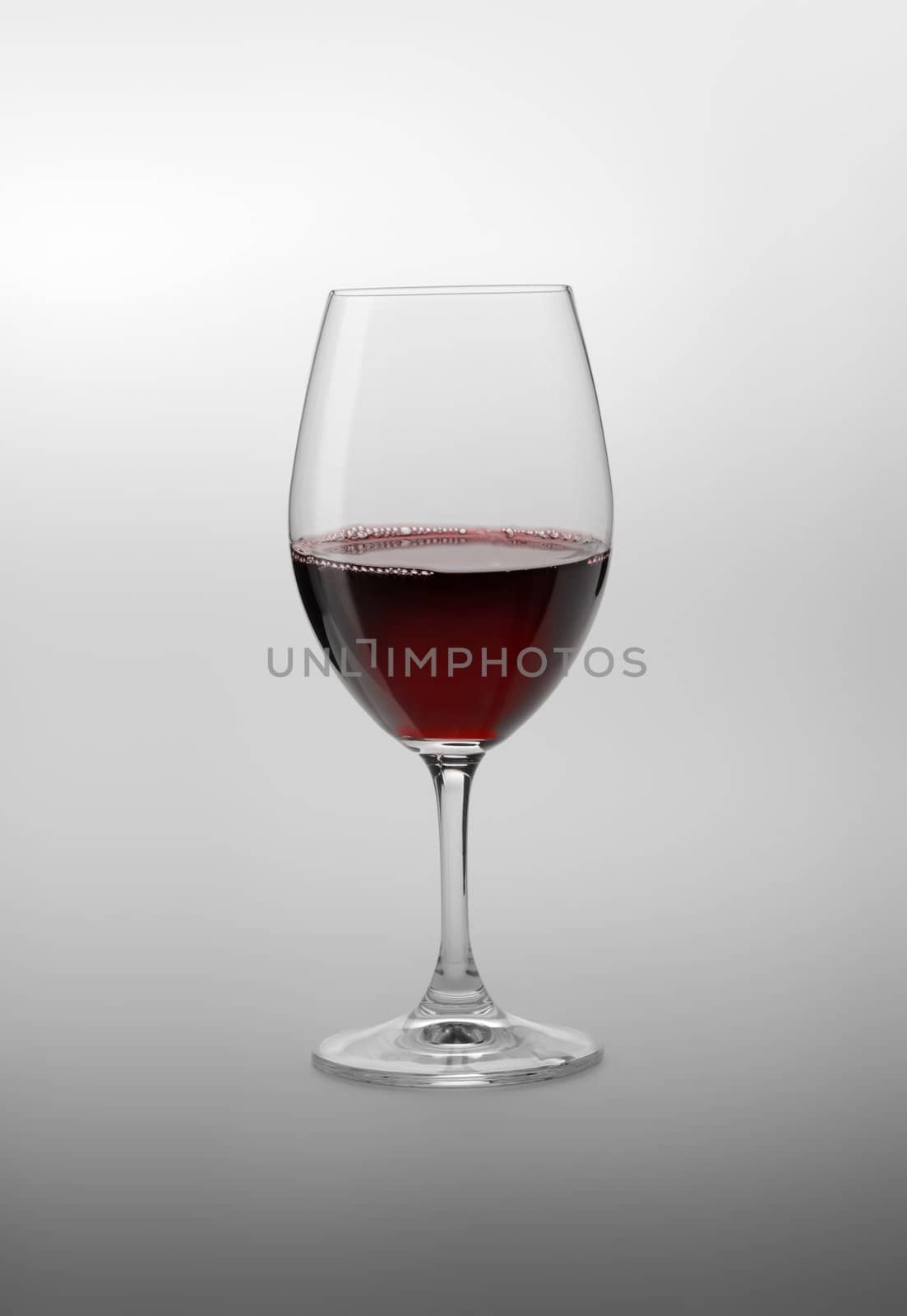 A Glass with red wine