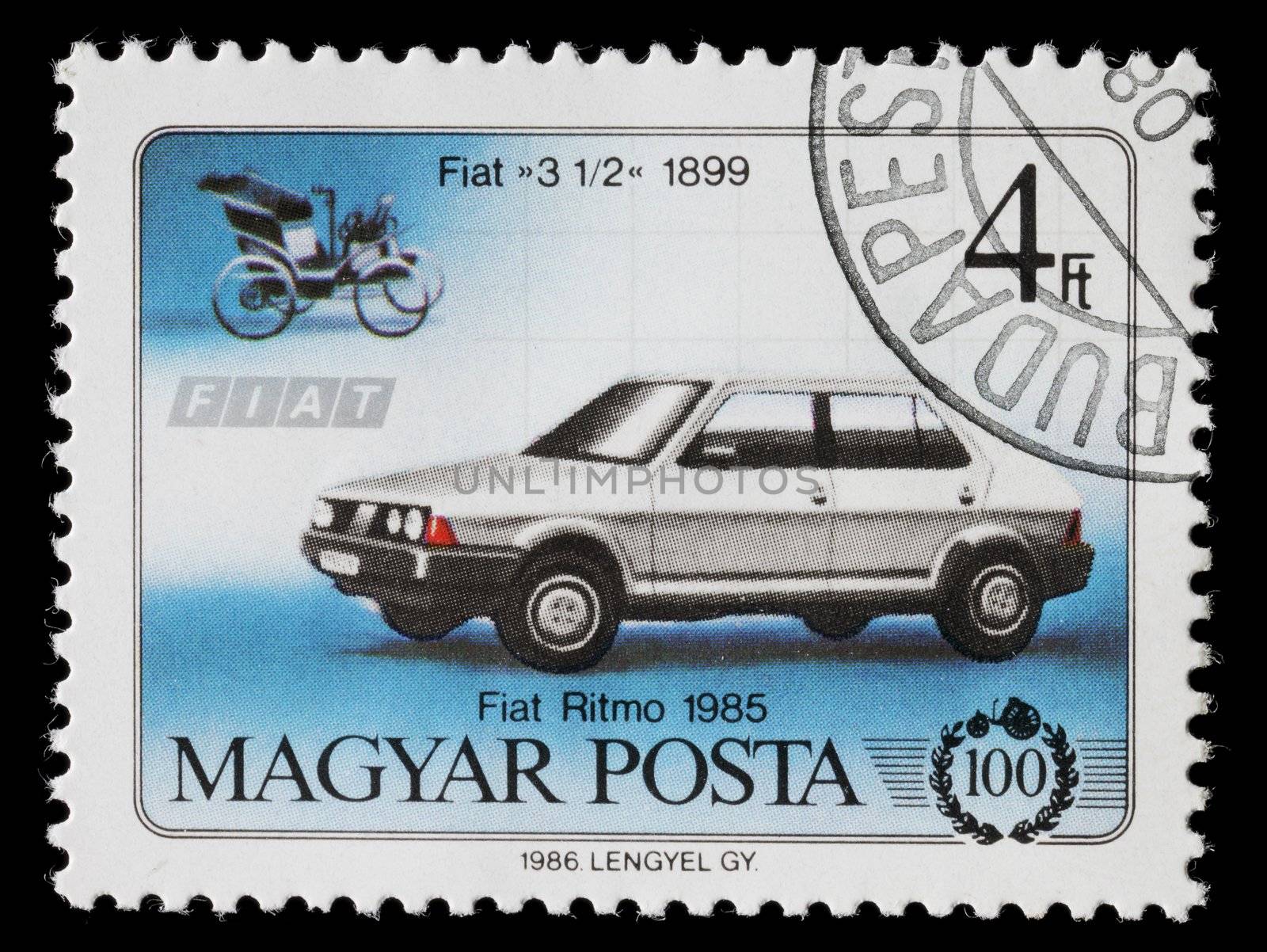 Fiat Stamp by Stocksnapper