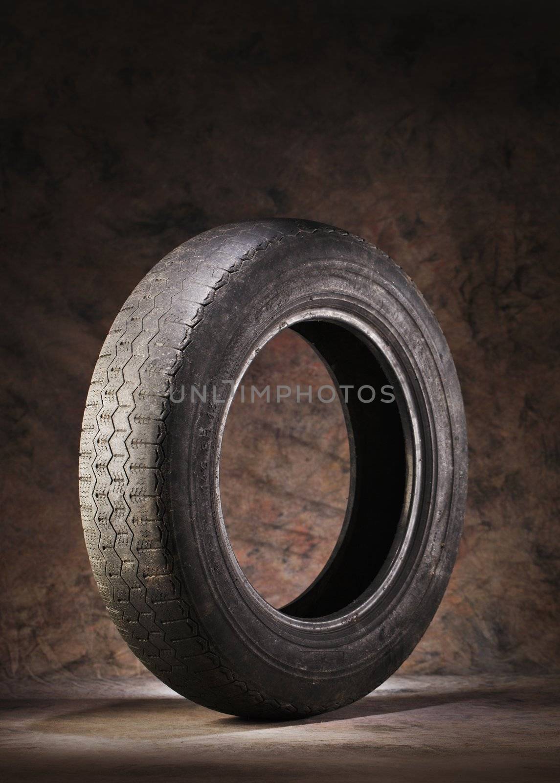 Old Tire by Stocksnapper
