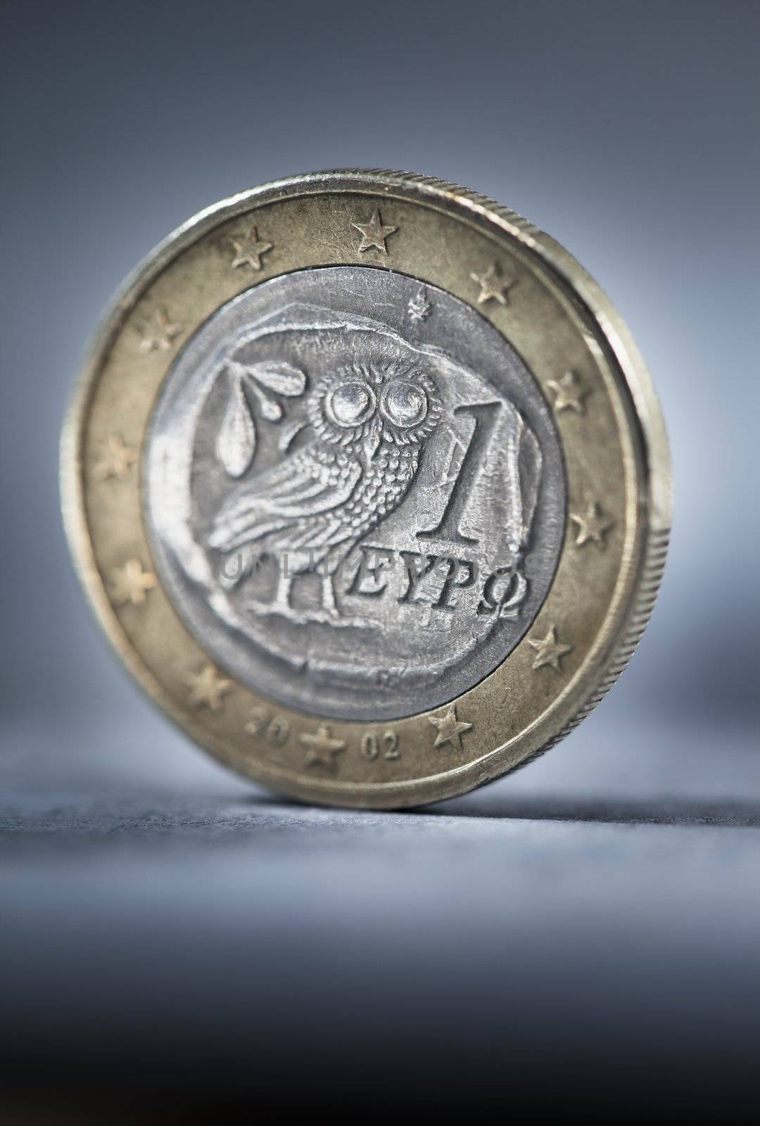 Greek Euro by Stocksnapper