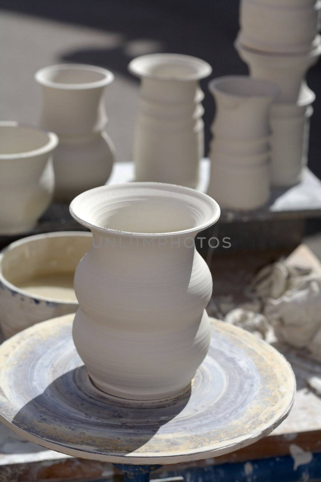 Clay pots