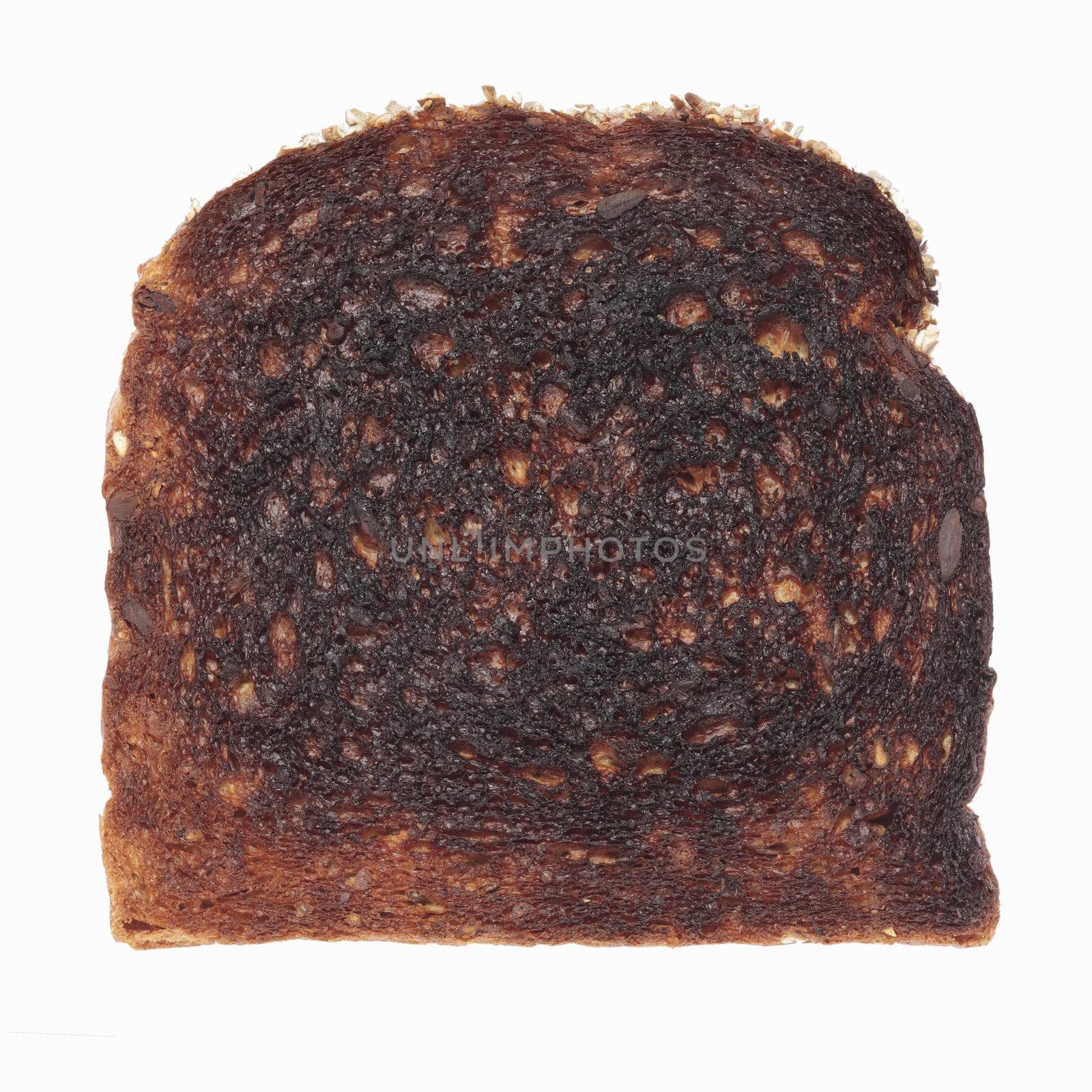 Burned toast by Stocksnapper