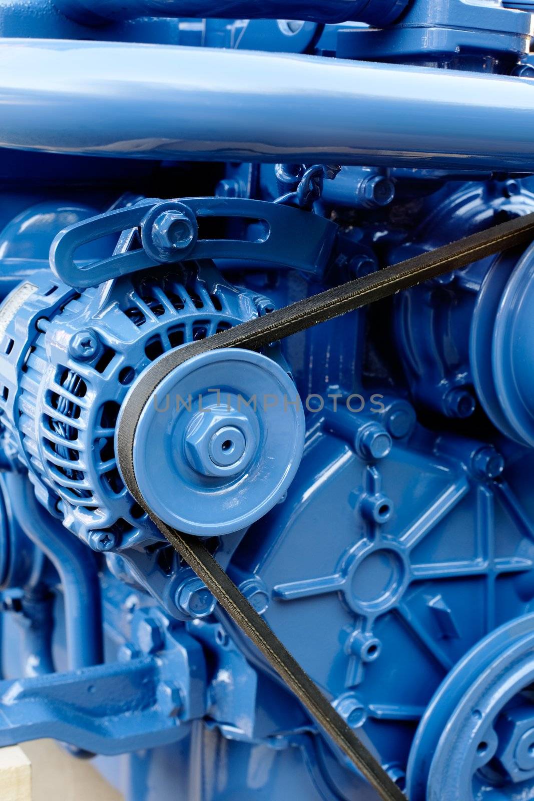 Diesel engine by Stocksnapper