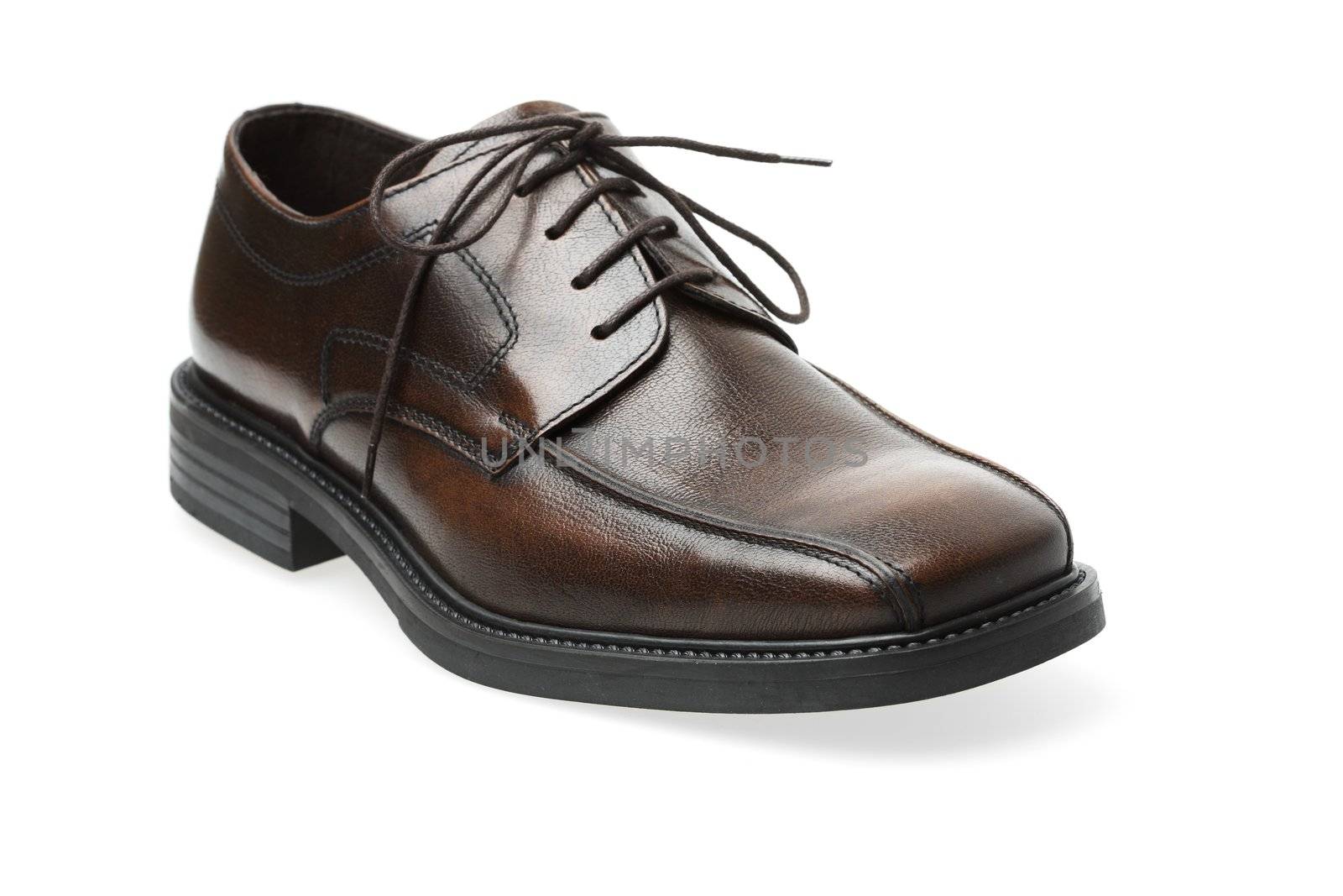Brown Leather Shoe by Stocksnapper