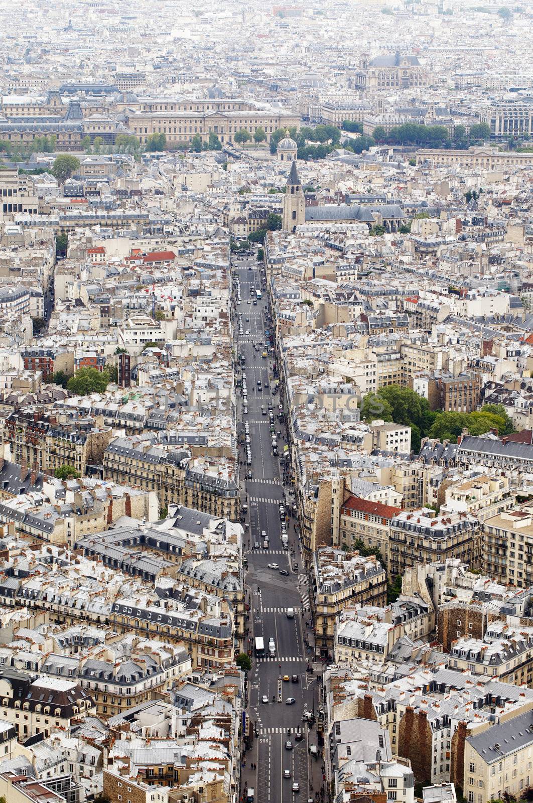 A Street in Paris, France.