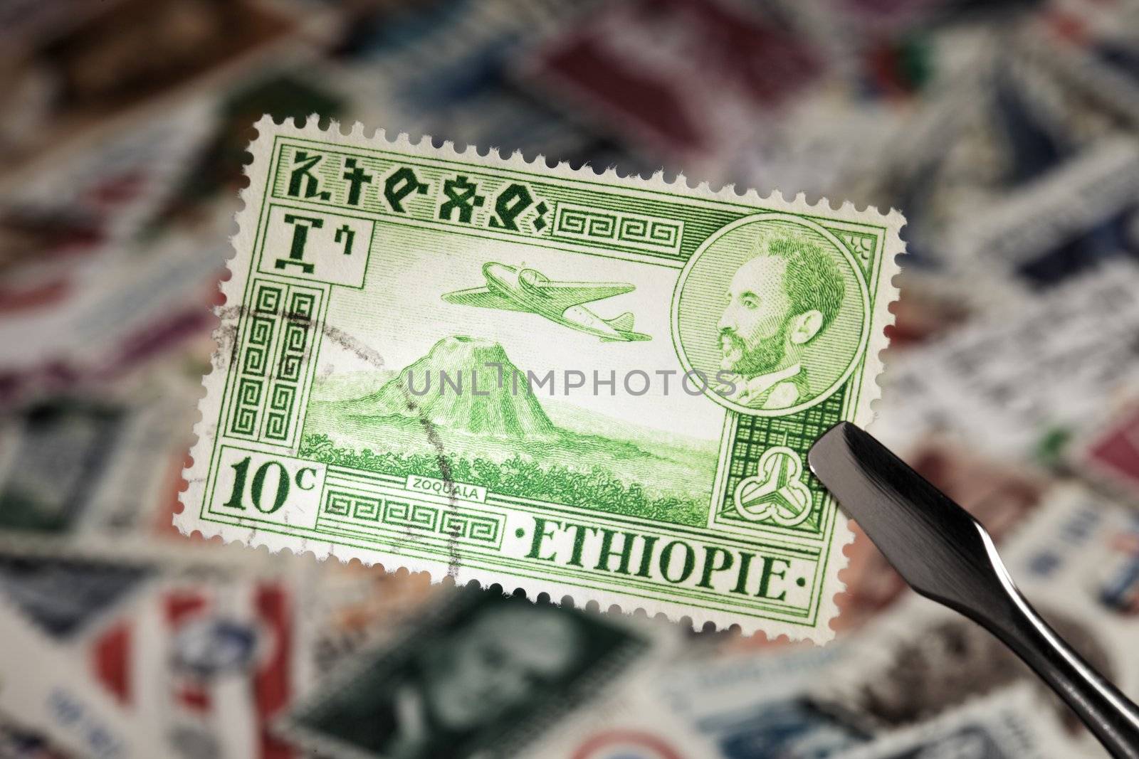 Stamp from Ethiopia by Stocksnapper