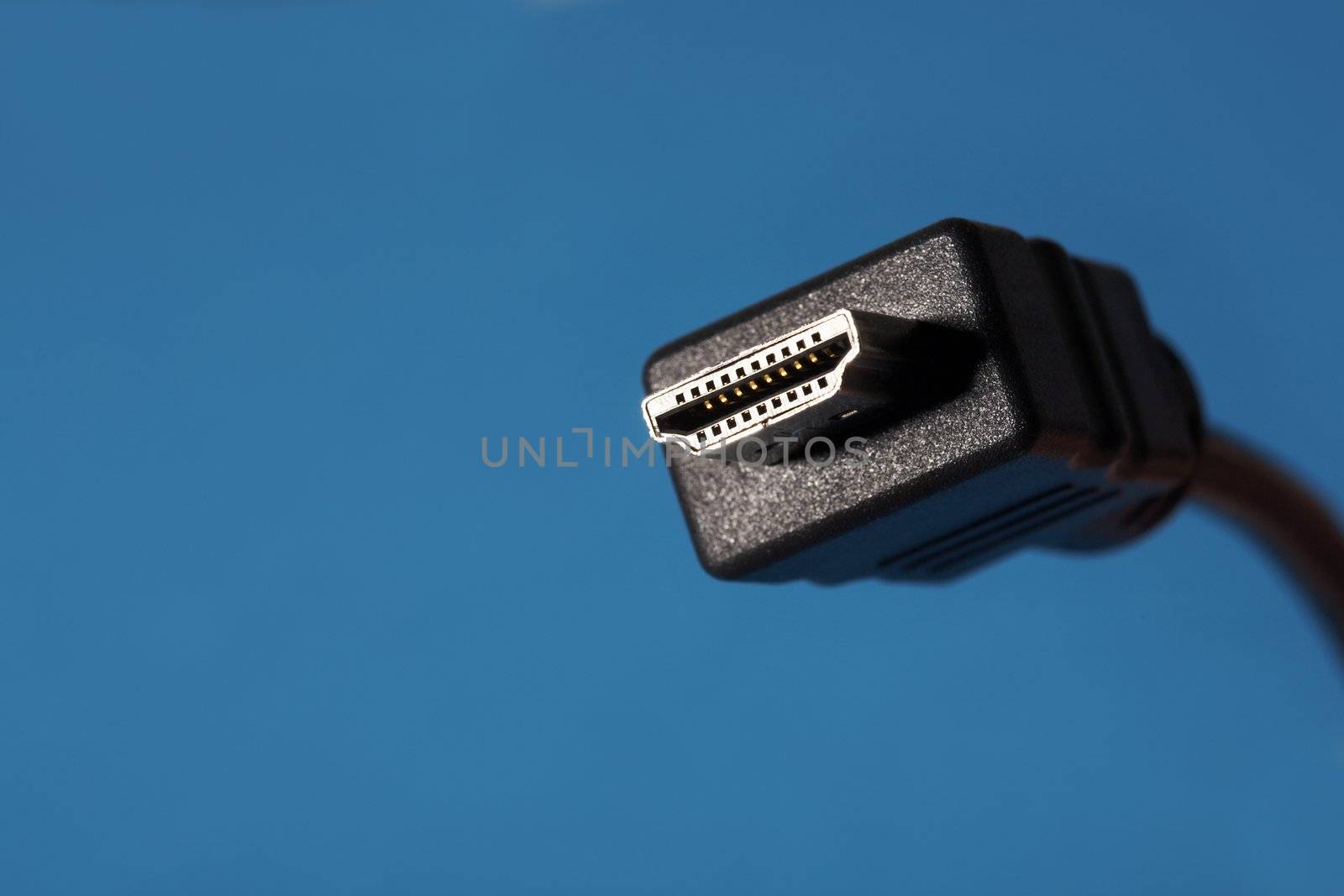 HDMI connector by Stocksnapper