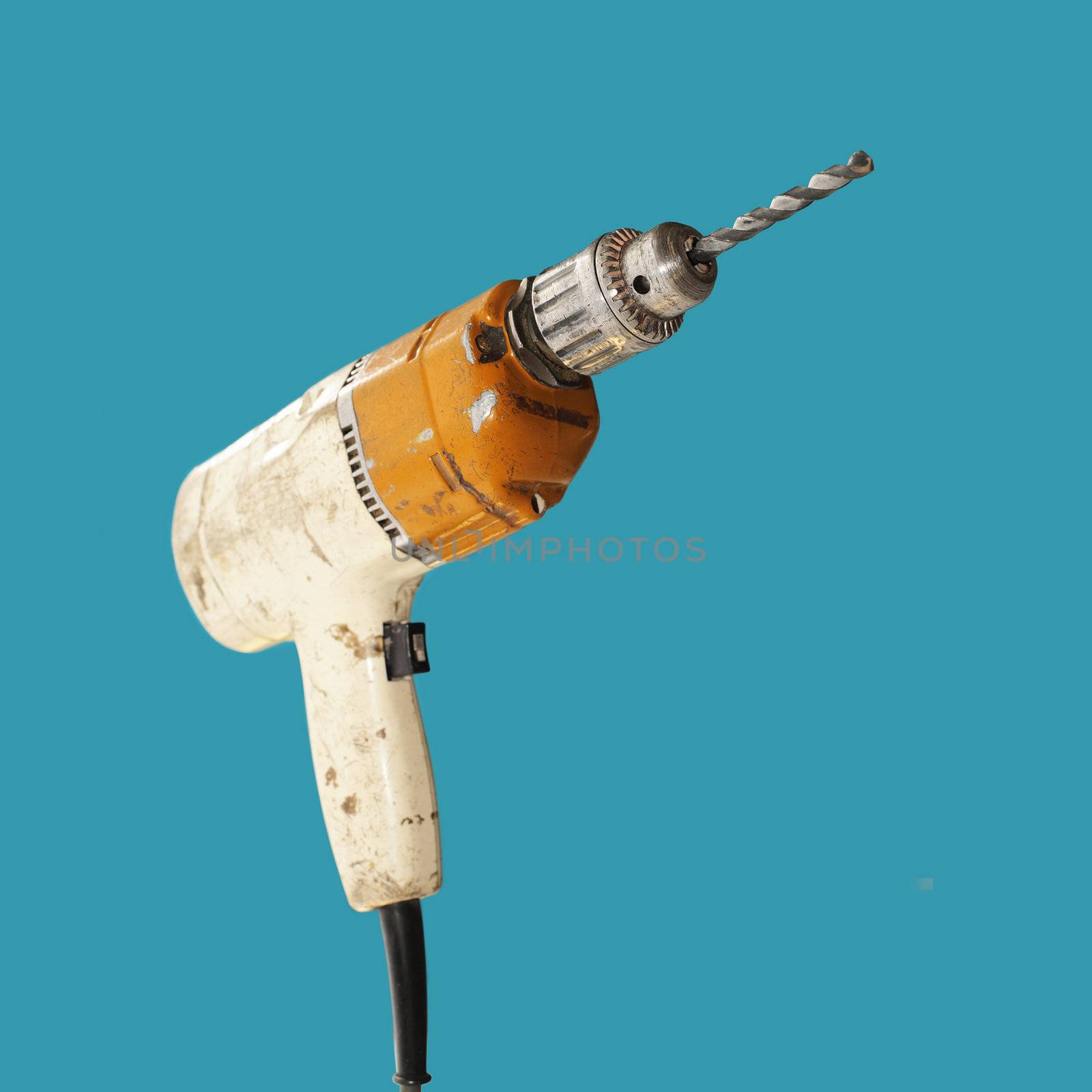 Electric drill by Stocksnapper