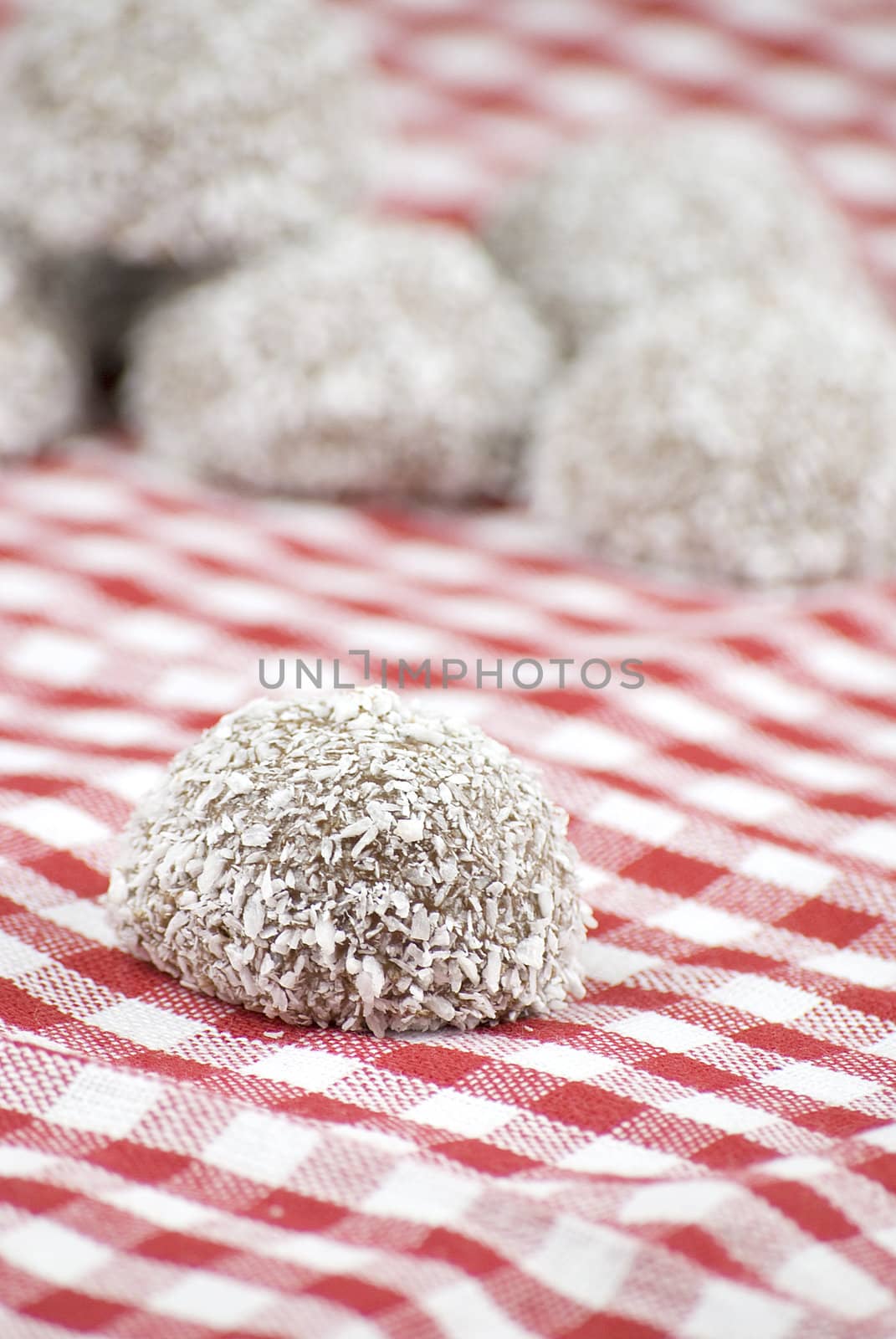 Chocolate and coconut covered marshmallow by Dessie_bg