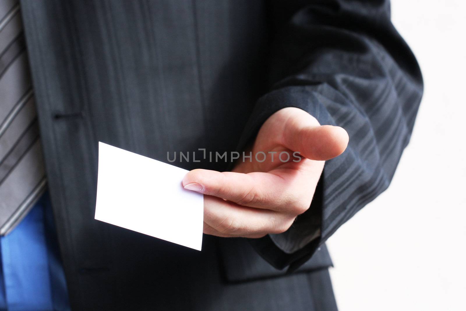 business card to give by photochecker