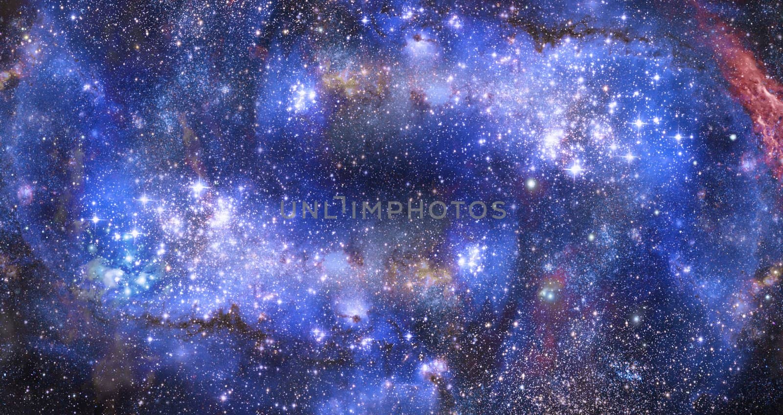nebula gas cloud in deep outer space by clearviewstock