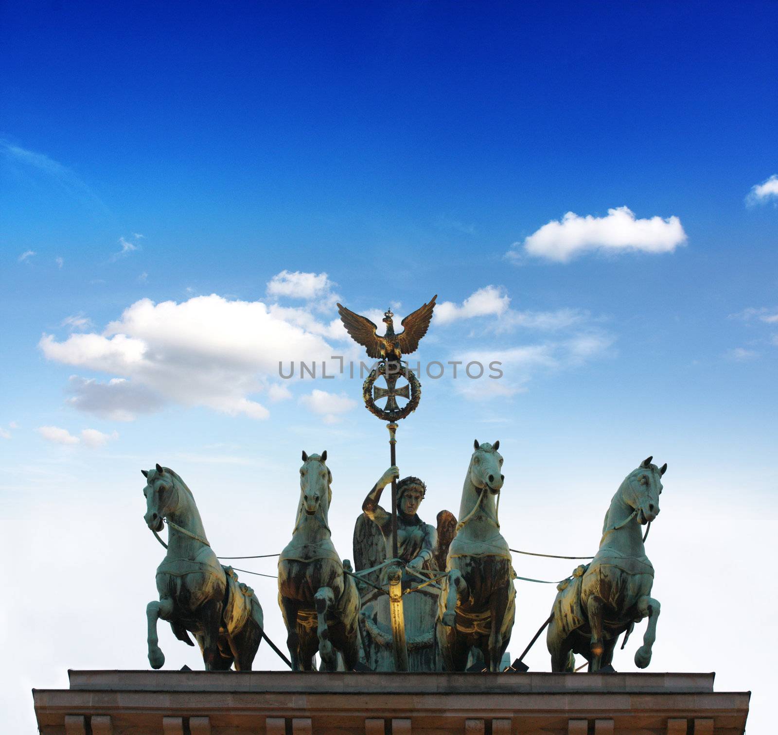 Brandenburg gate of one of the many attractions berlin