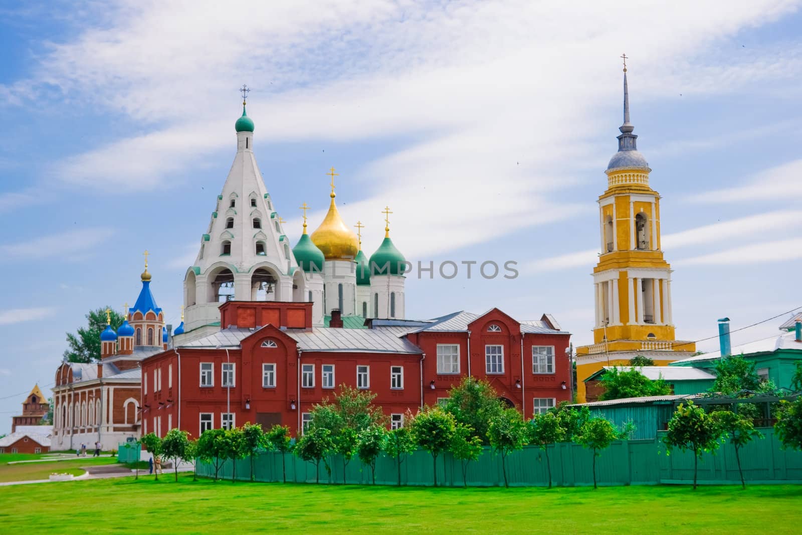 Orhodox Churches in the Kolomna kremlin, Russia